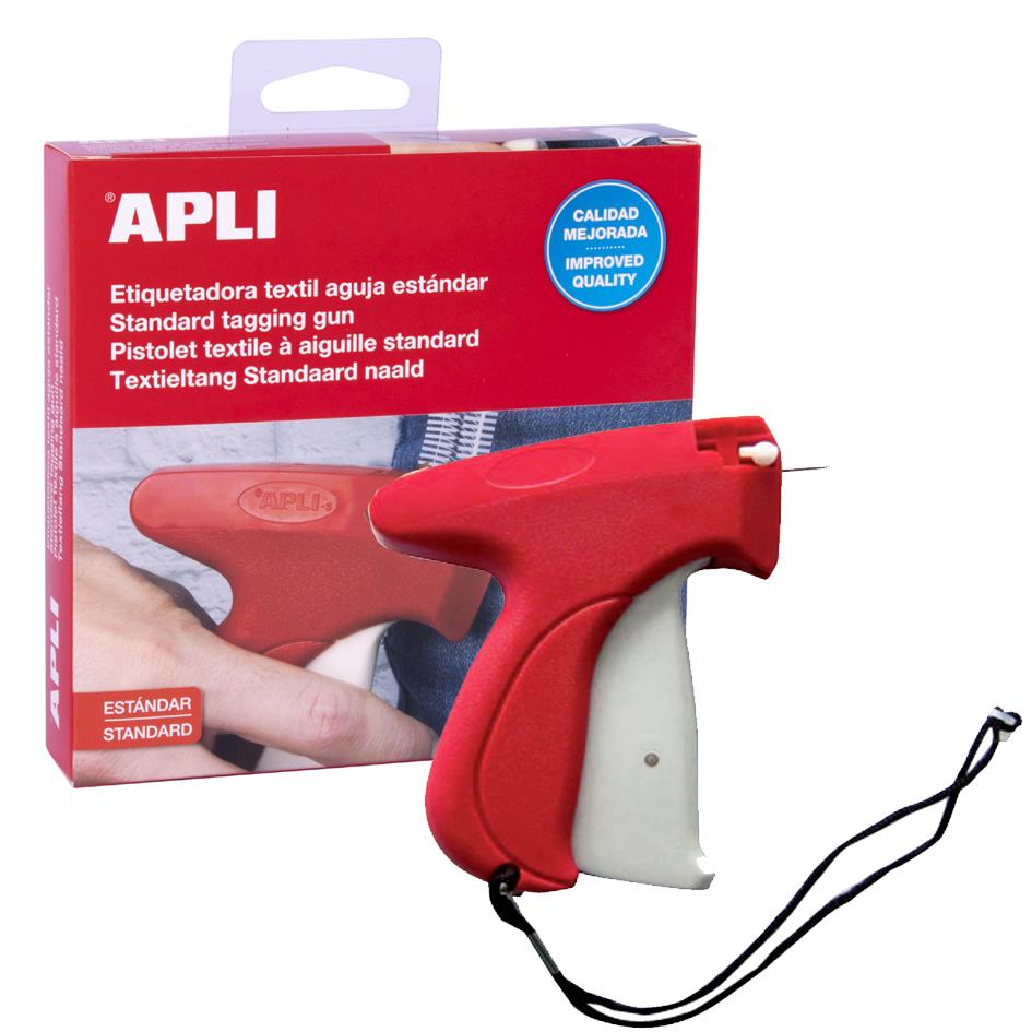 agipa Pistolet textile  aiguille standard, rouge/blanc