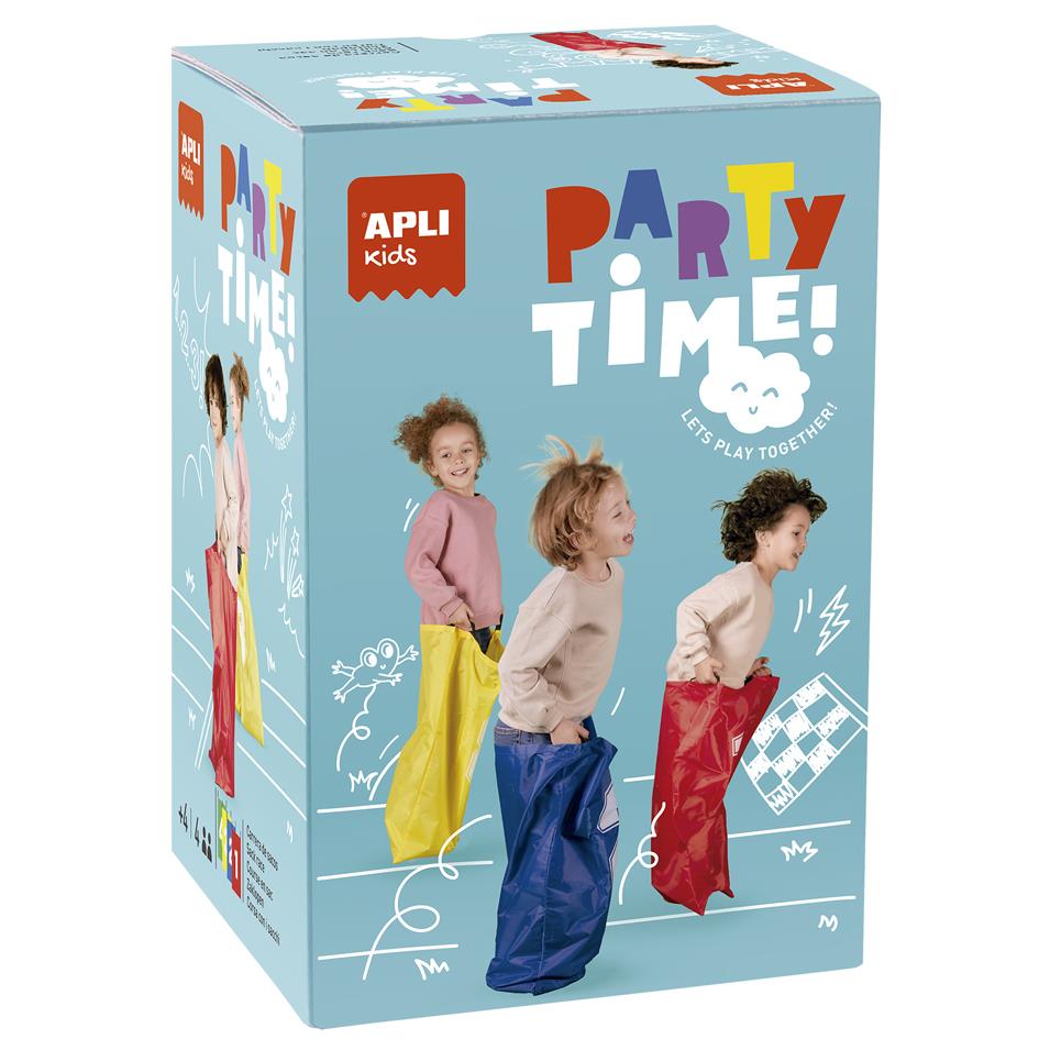 agipa APLI Kids Jeu de la course en sac PARTY TIME