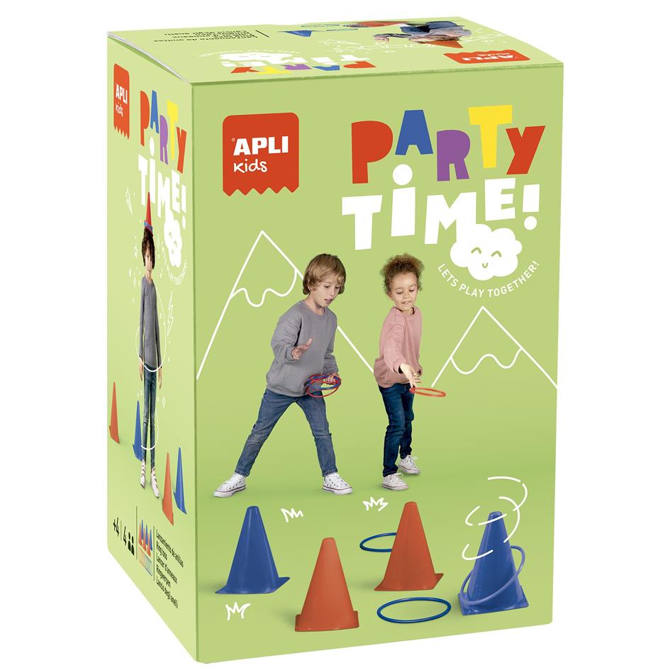 agipa APLI Kids Jeu de lancer d'anneaux PARTY TIME
