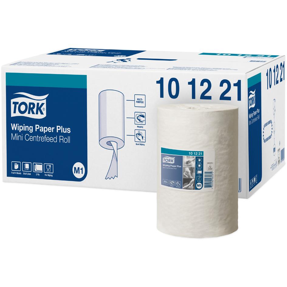 TORK Rouleau papier d'essuyage, 2 plis, 160 m, fort, blanc