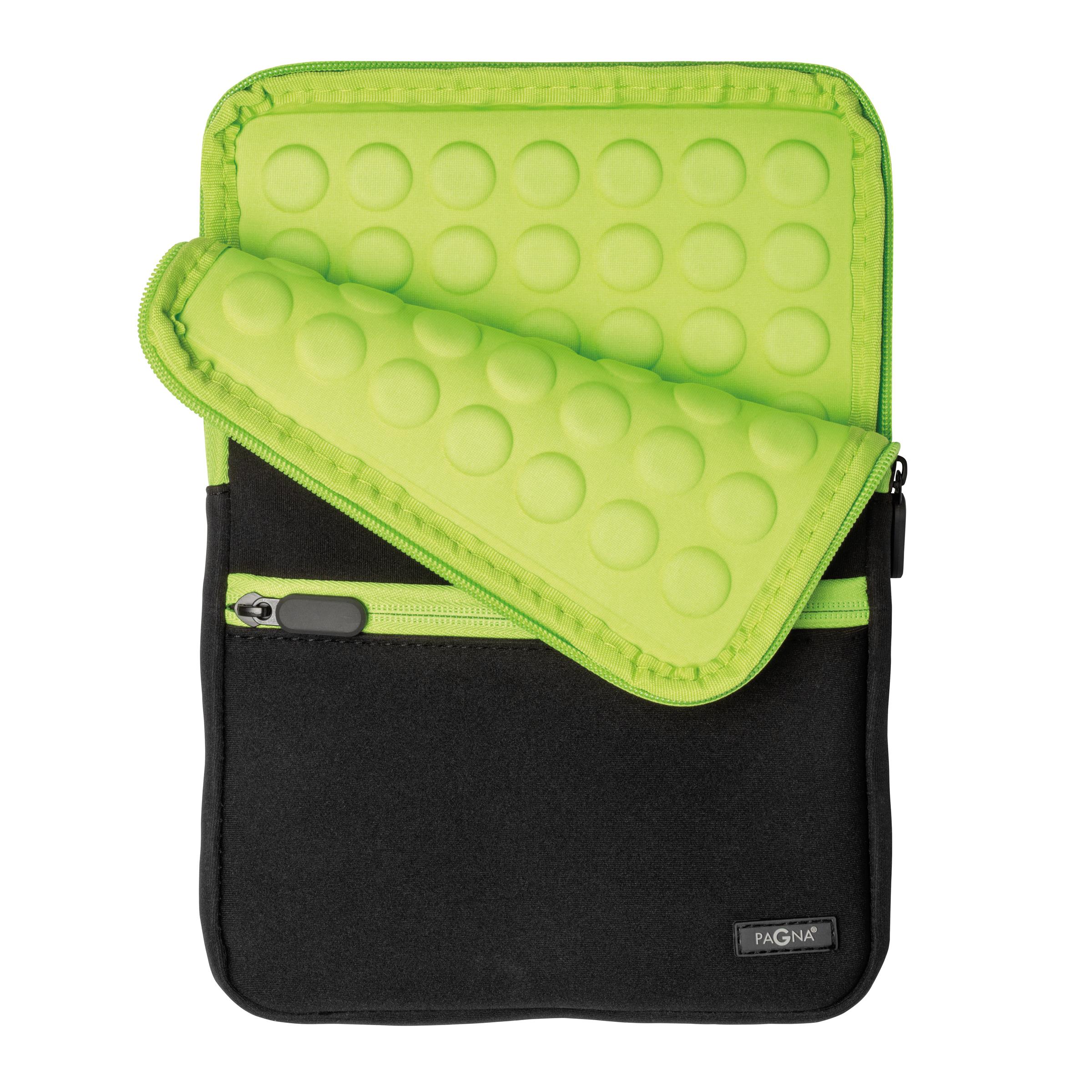 PAGNA Housse 'Go' pour PC-tablette, noir / rose fonc