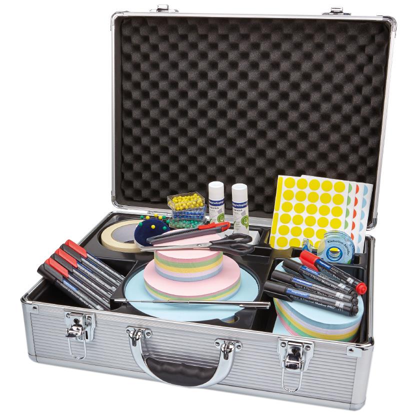 magnetoplan Mallette de prsentation 'compact', quip
