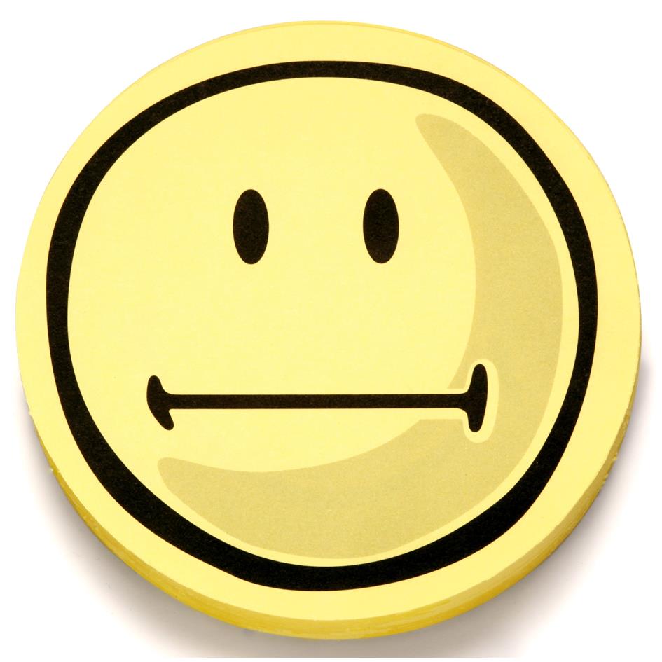 magnetoplan Symboles d'valuation Smilies, neutre, rond