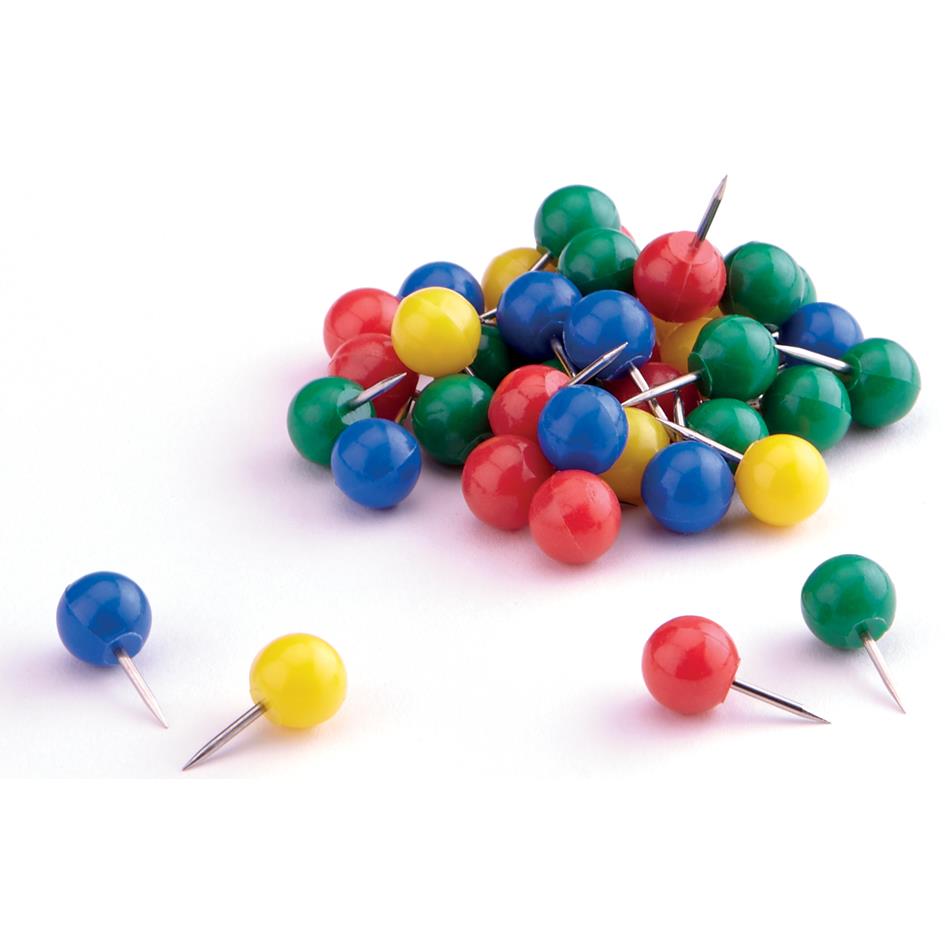 magnetoplan Punaises, contenu: 100 pices, vert
