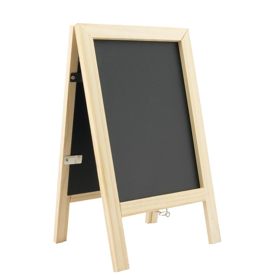 Securit Ardoise de table MINI avec trpied, htre