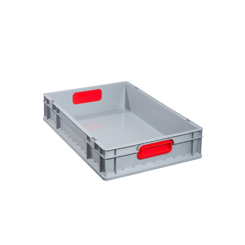 allit Bac de rangement ProfiPlus EuroBox 612, gris/rouge