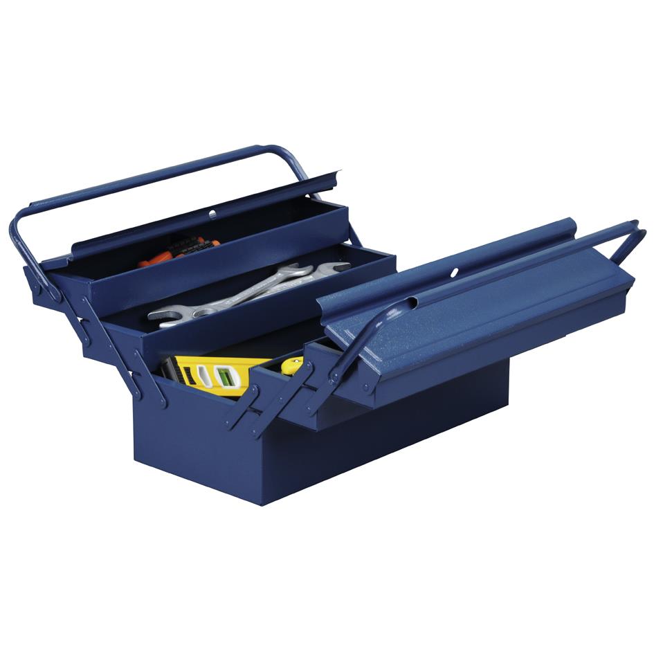 allit Caisse  outils McPlus Metall 5/57, non quip, bleu