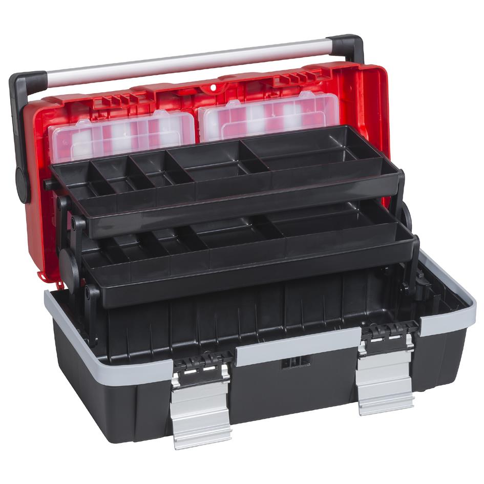 allit Bote  outils McPlus Alu >C< 18, PP, rouge/noir