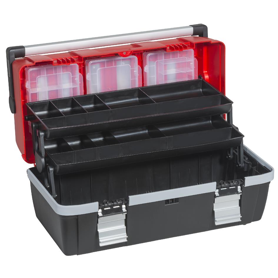 allit Bote  outils McPlus Alu >C< 22, PP, rouge/noir