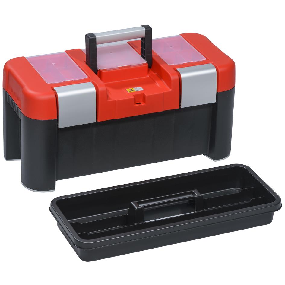 allit Bote  outils McPlus Alu 21, PP, rouge/noir