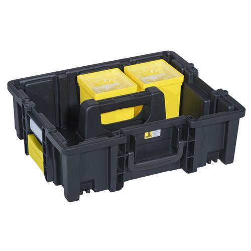 allit Caisse de transport EuroPlus Pro >KC<44.150, noir/bleu