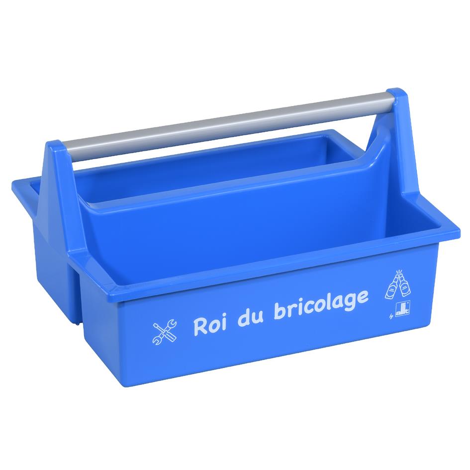 allit Caisse de transport McPlus Carry 'Roi bricolage', bleu
