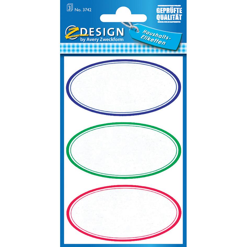 AVERY Zweckform Z-Design Etiquettes de mnage 'cadre design'