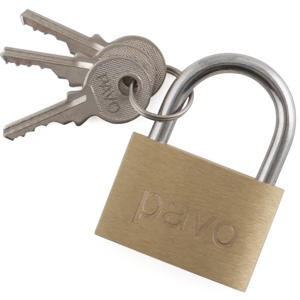 pavo Cadenas  cl en laiton, (L)40 mm