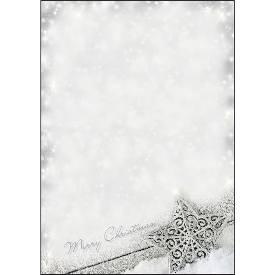 sigel Papier  motif de Nol 'Christmas Silence', A4,