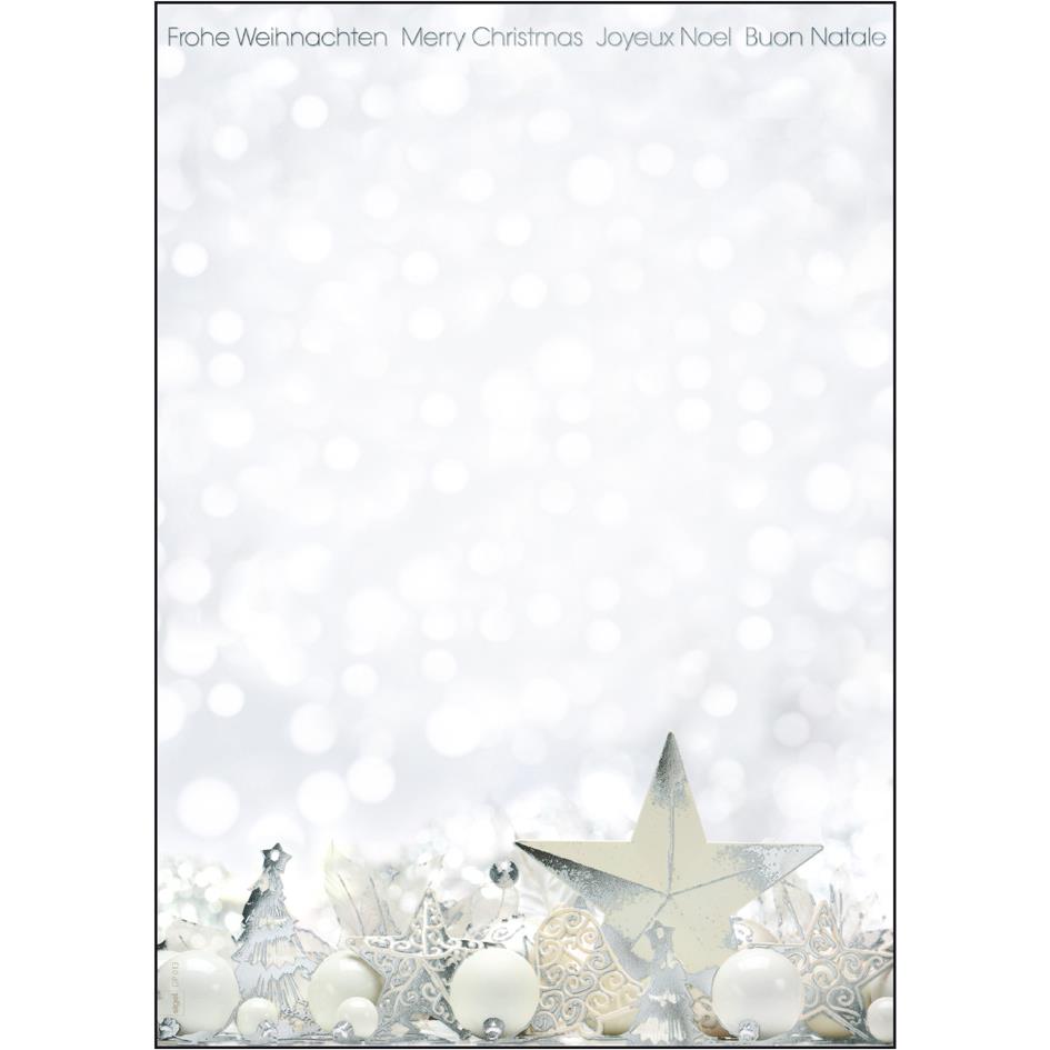 sigel Papier  motif de Nol 'Christmas Timber', A4, 90 g/m2
