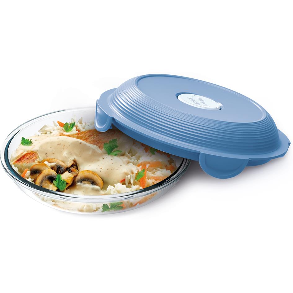 Maped PICNIK Assiette  djeuner CONCEPT, en verre, gris