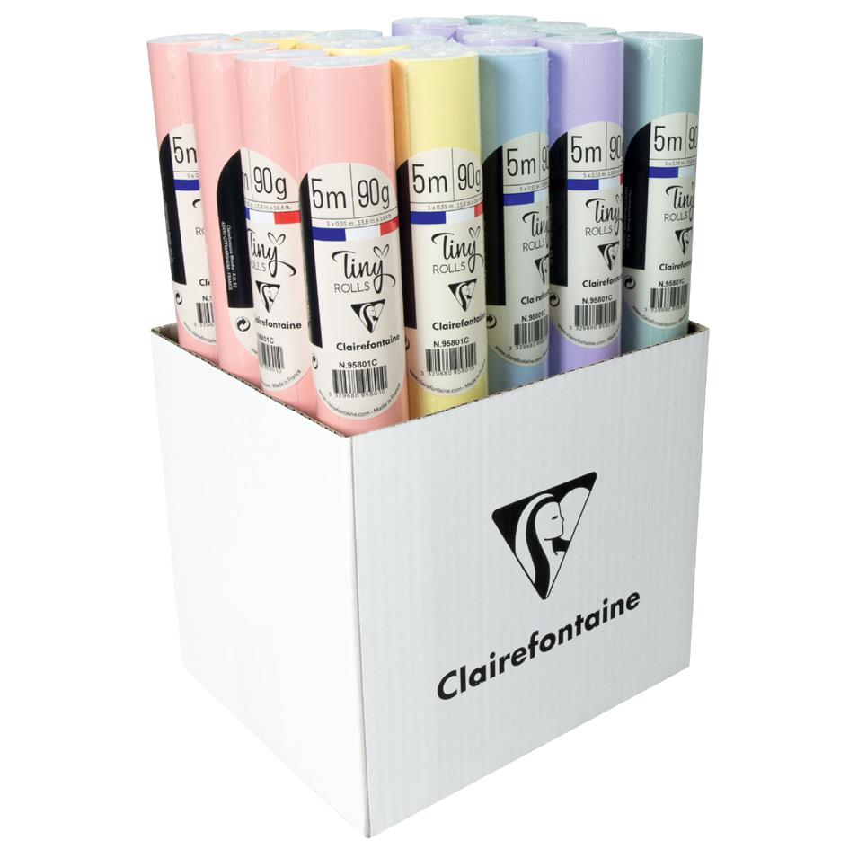 Clairefontaine Papier cadeau 'Tiny Rolls Pastell'