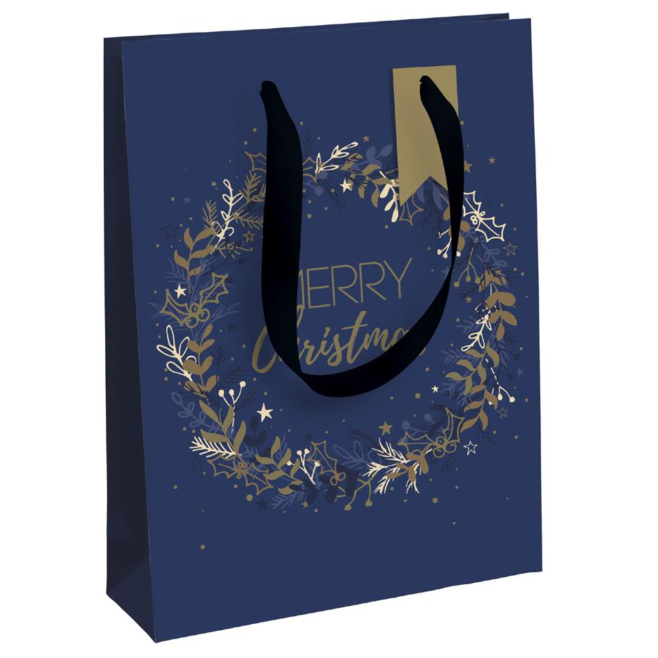 Clairefontaine Sac cadeau de Nol 'Nuit toile', moyen