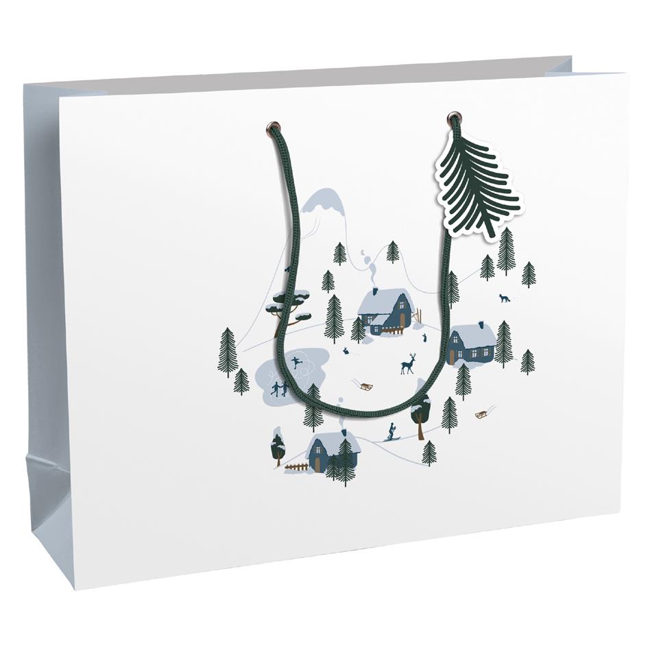 Clairefontaine Sac cadeau de Nol 'Winter', grand