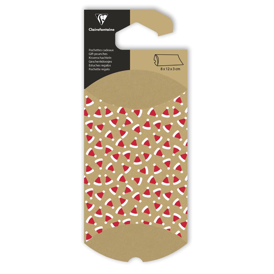Clairefontaine Pochette cadeau Nol 'Bonnet de Nol'