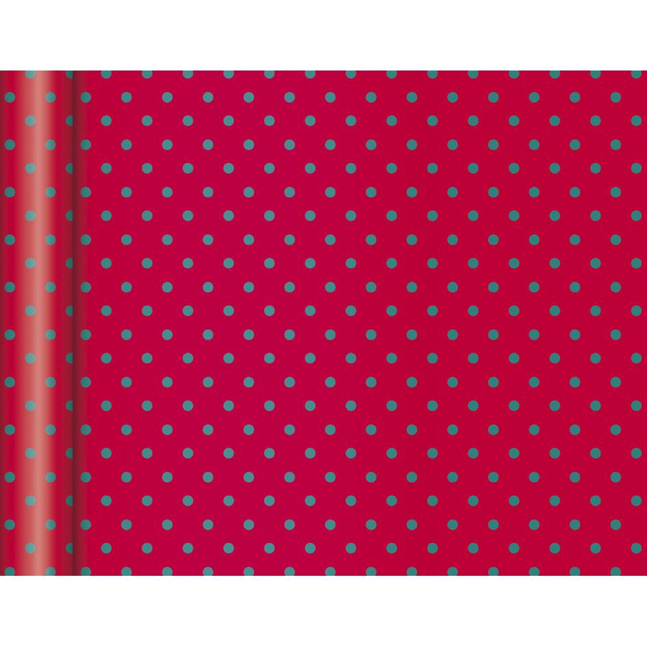 Clairefontaine Papier cadeau de Nol 'Tiny Rolls pois'