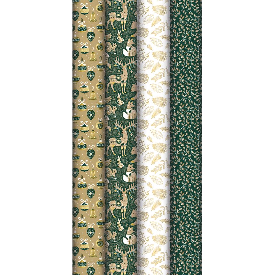 Clairefontaine Papier cadeau de Nol 'Forest'