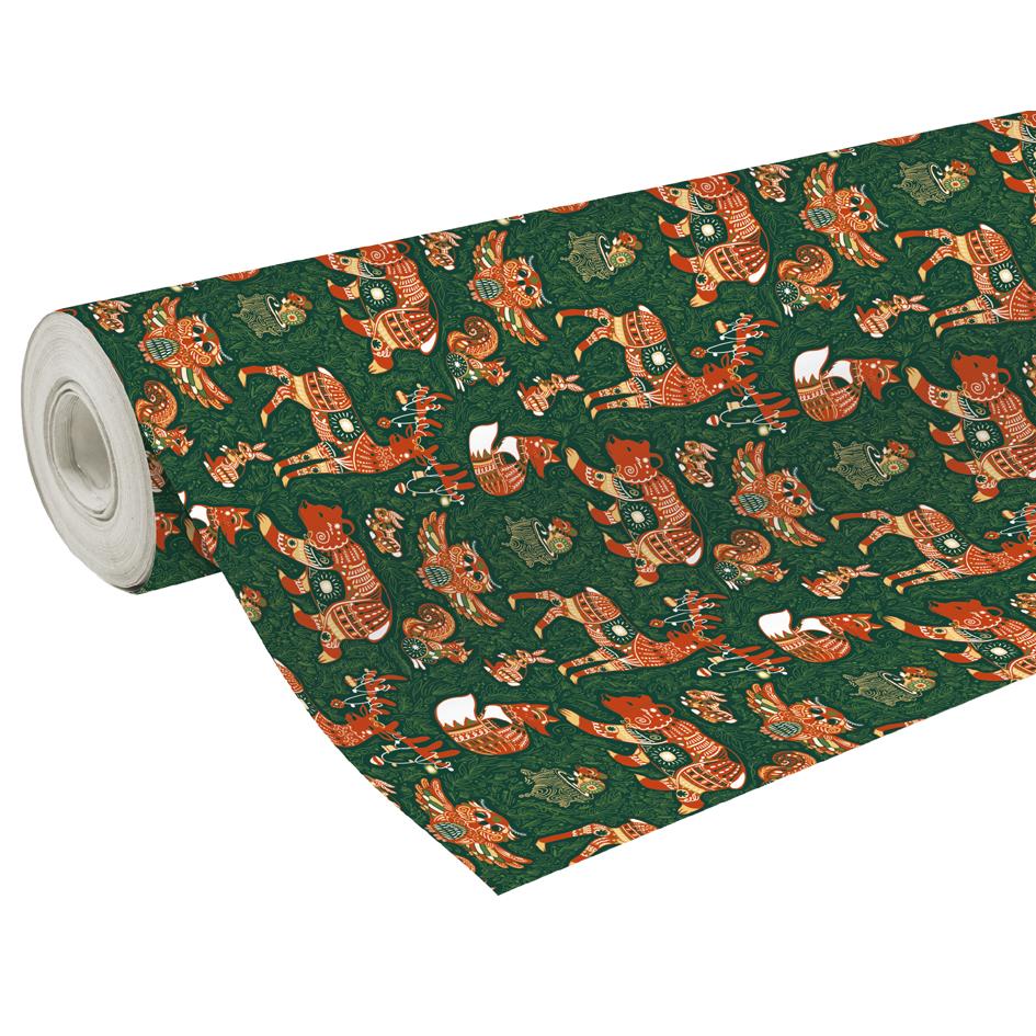 Clairefontaine Papier cadeau de Nol 'Forest'
