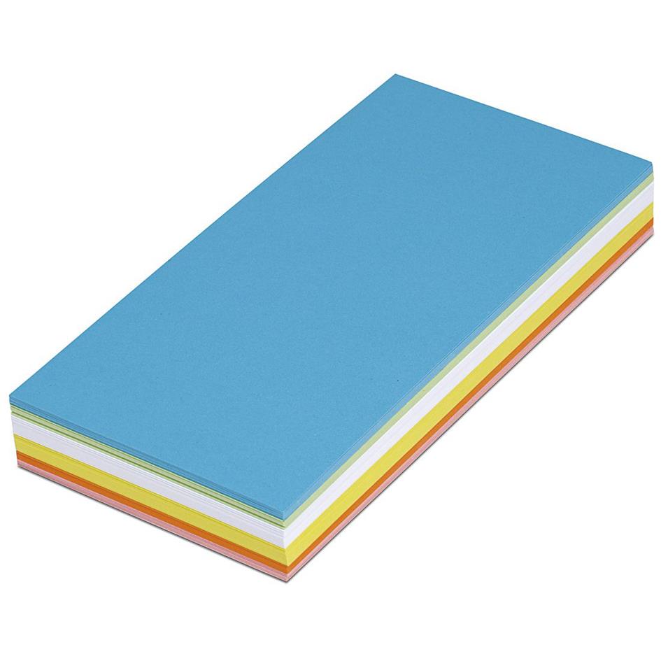 MAUL Carte de prsentation, rectangle 205 x 95 mm 120 pices