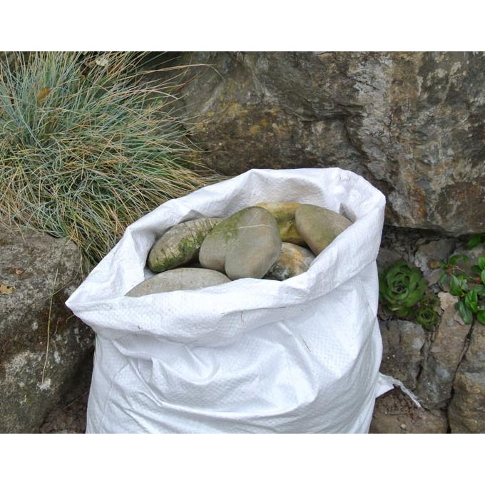 dm Sac de ramassage en PP, (L)500 x (H)800 mm, blanc