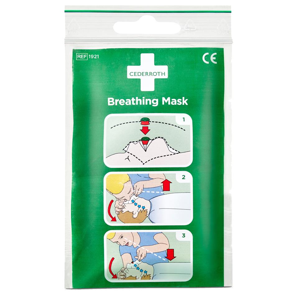 CEDERROTH Masque respiratoire, sous sachet plastique