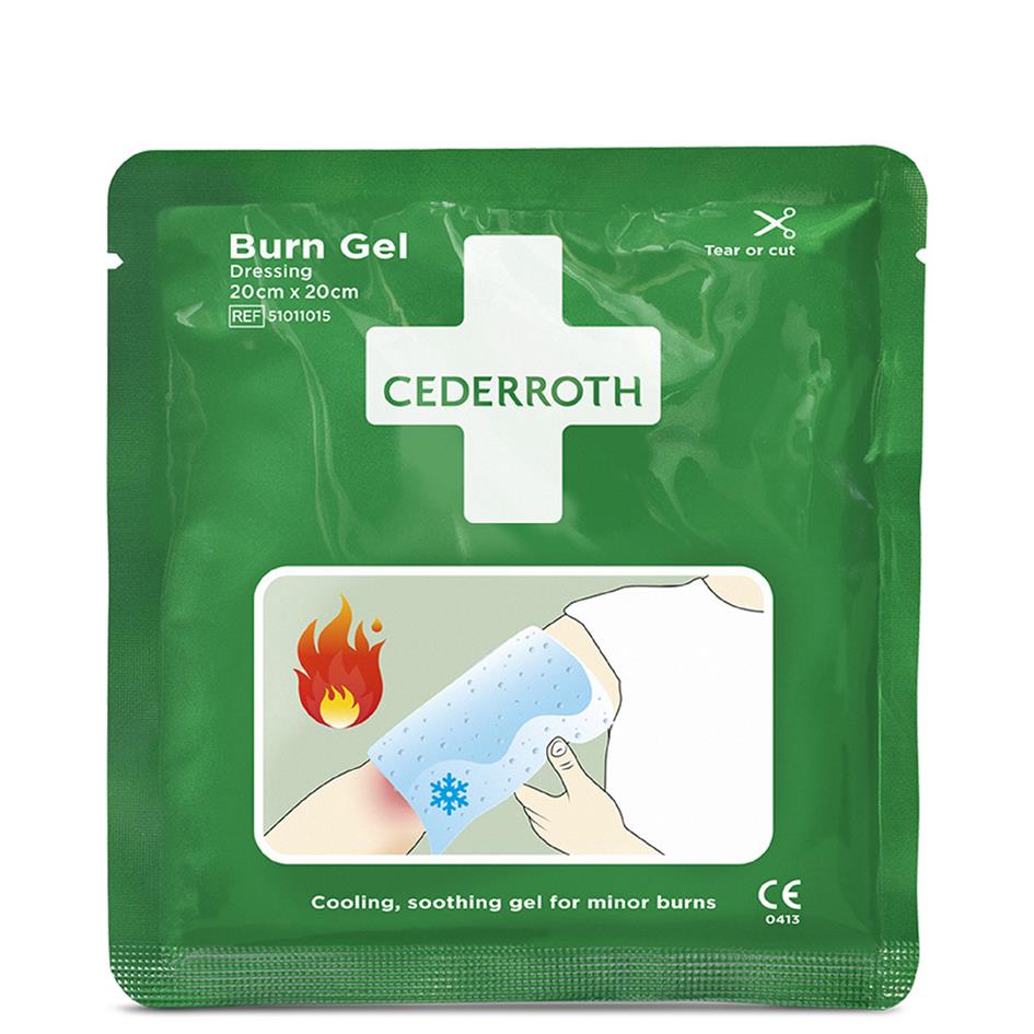 CEDERROTH Compresse gel pour brlures Dressing, 300 x 400 mm
