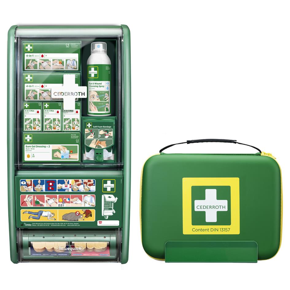 CEDERROTH Station de premiers secours Norme 13157, quipe