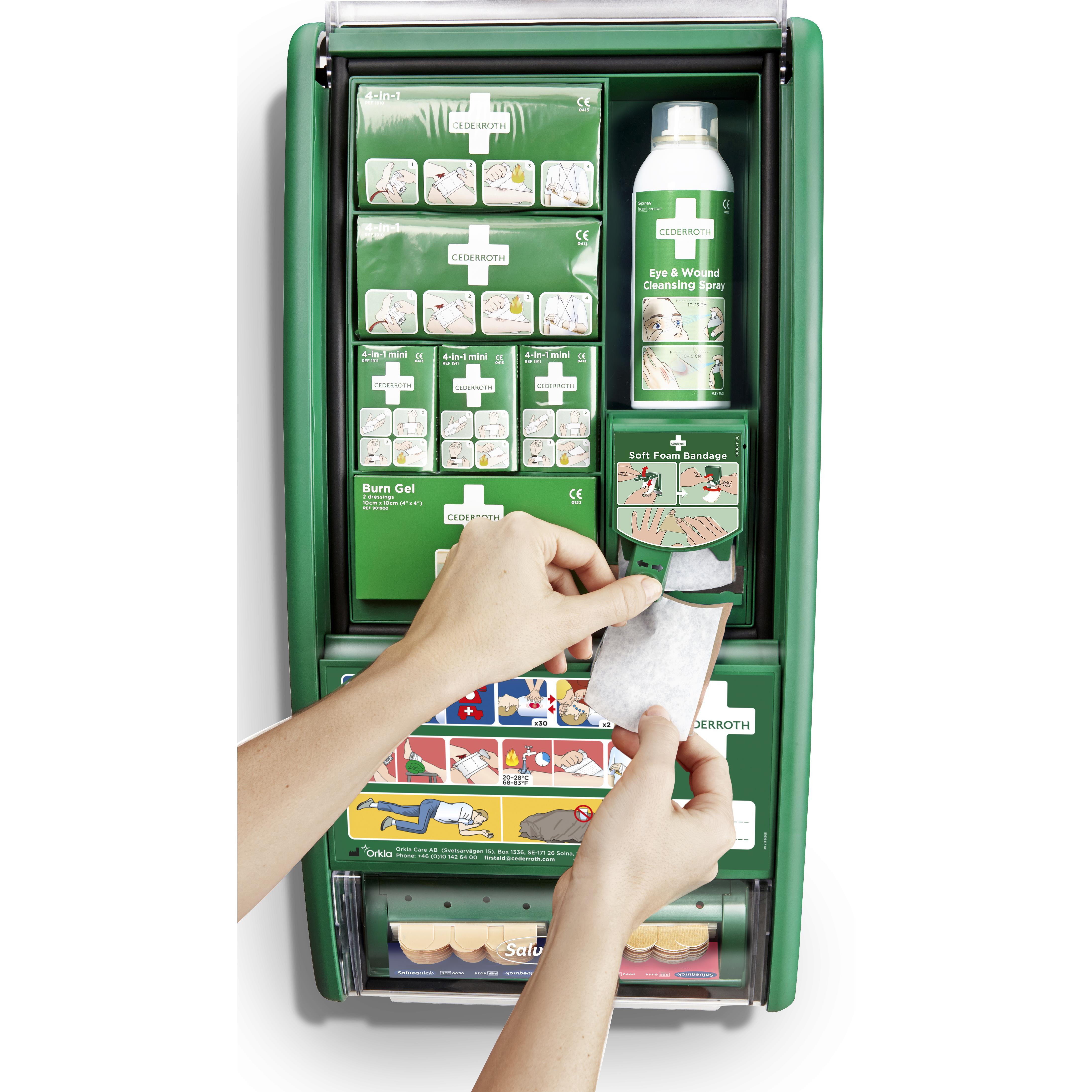 CEDERROTH Station de premiers secours, quipe