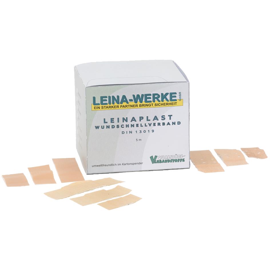 LEINAPLAST pansement 1 m x 4 cm, lastique, couleur de la