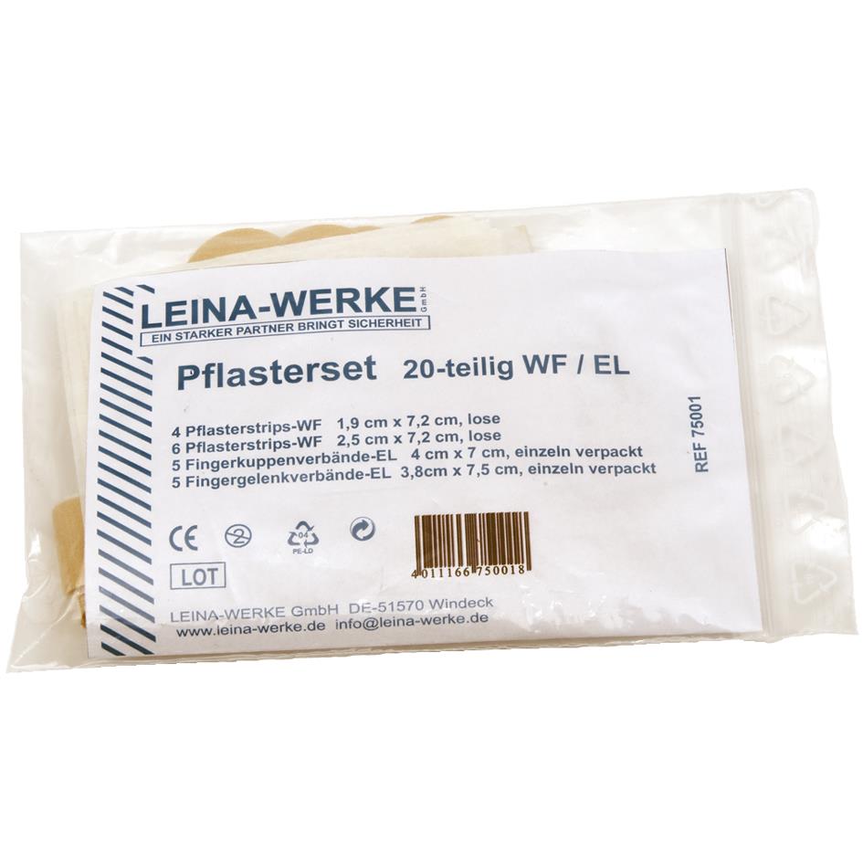 LEINA set de pansements 20 pices, lastique/impermable eau