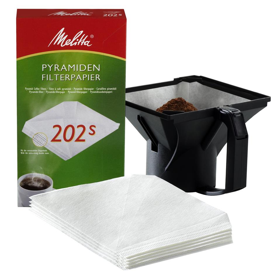 Melitta Filtres  caf pyramidal 202s pour machines dans la