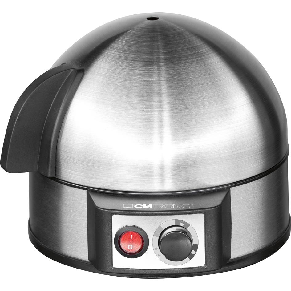 CLATRONIC Cuiseur  oeufs EK 3321, inox / noir