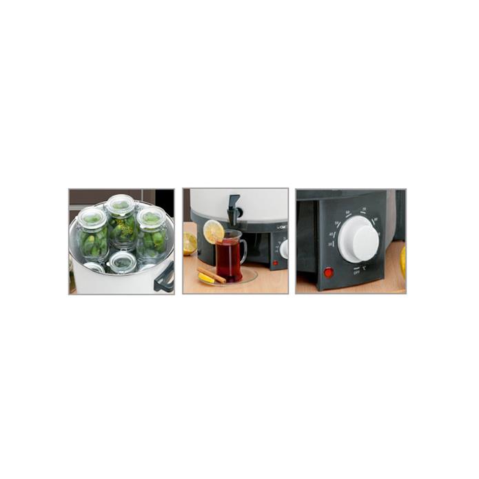 CLATRONIC Strilisateur EKA 3338, 2en1, maill