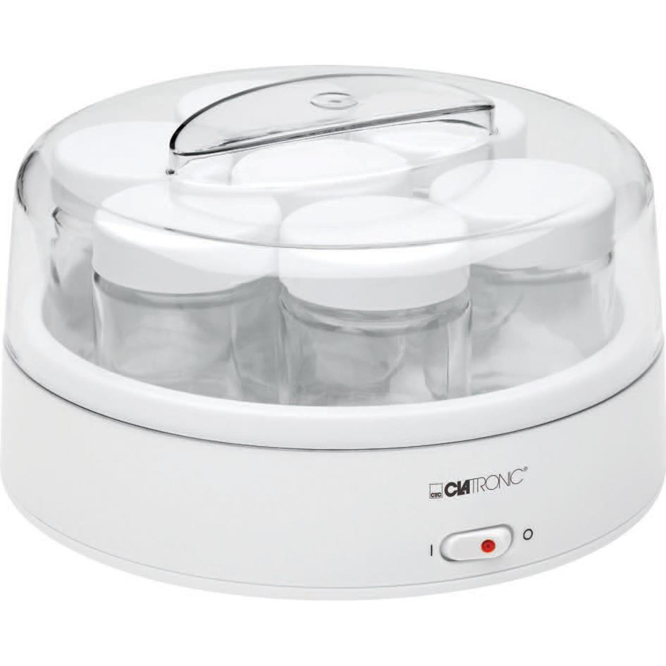 CLATRONIC Yaourtire JM 3344, blanc