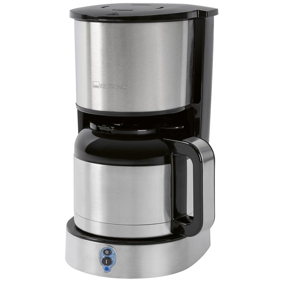 CLATRONIC Machine  caf thermos KA 3805, argent / noir