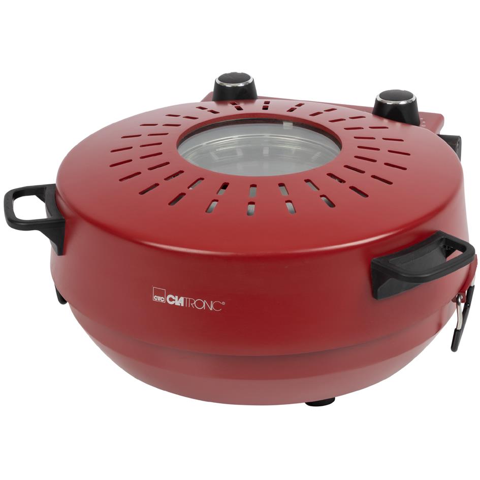 CLATRONIC Four  pizza PM3787, 1.200 watts, rouge
