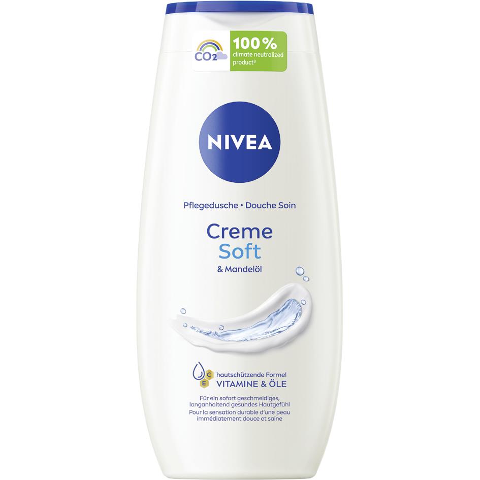 NIVEA Gel douche crme soft  l'huile d'amande, 250 ml