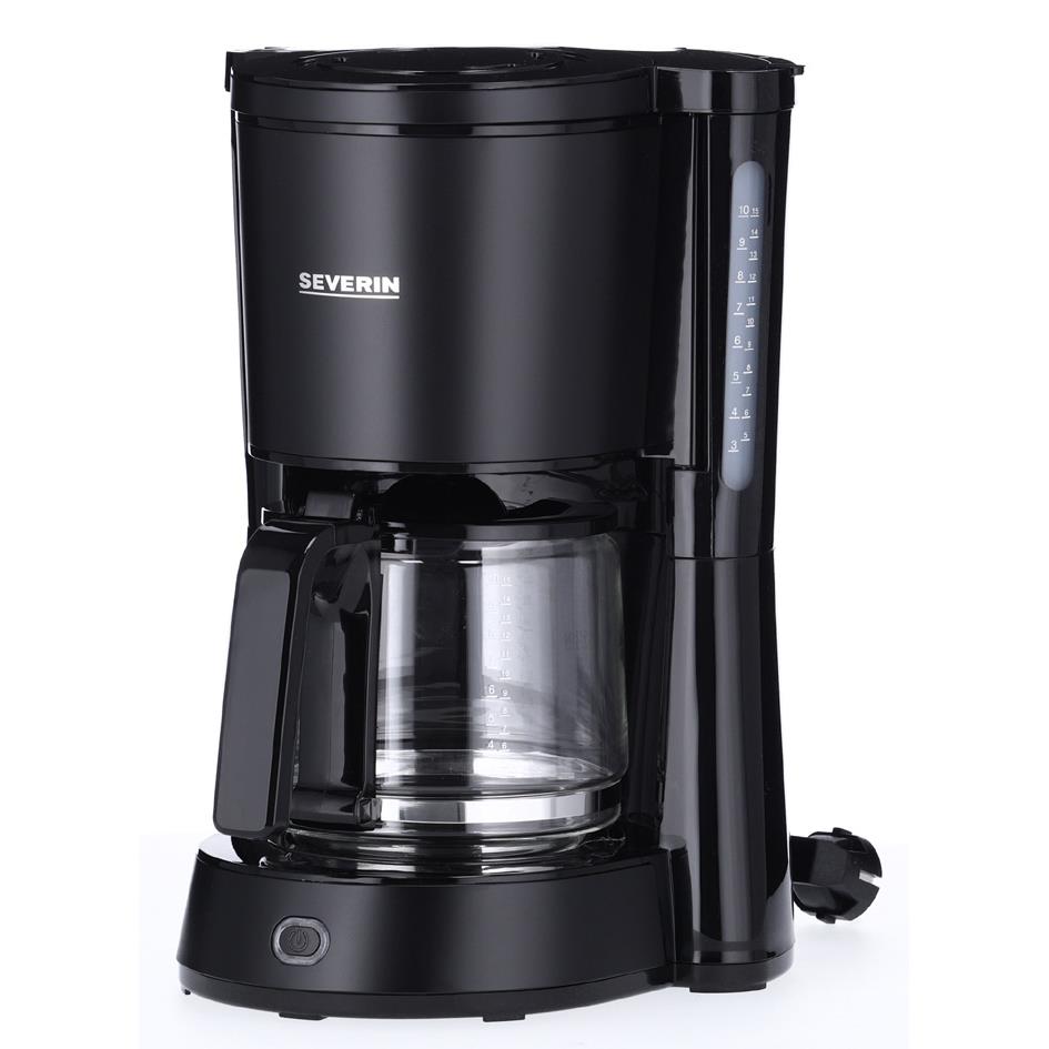 SEVERIN Cafetire lectrique KA 9554 TYPE, 1.000 W, noir mat