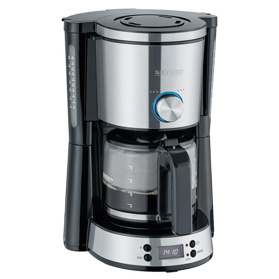 SEVERIN Cafetire lectrique KA 4826, acier inoxydable/noir