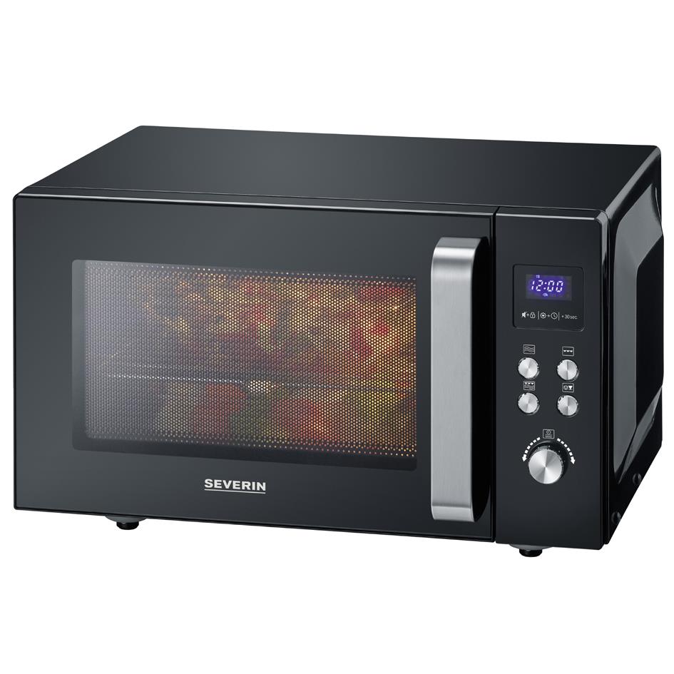 SEVERIN Micro-ondes MW 7763, fond cramique & fonction grill
