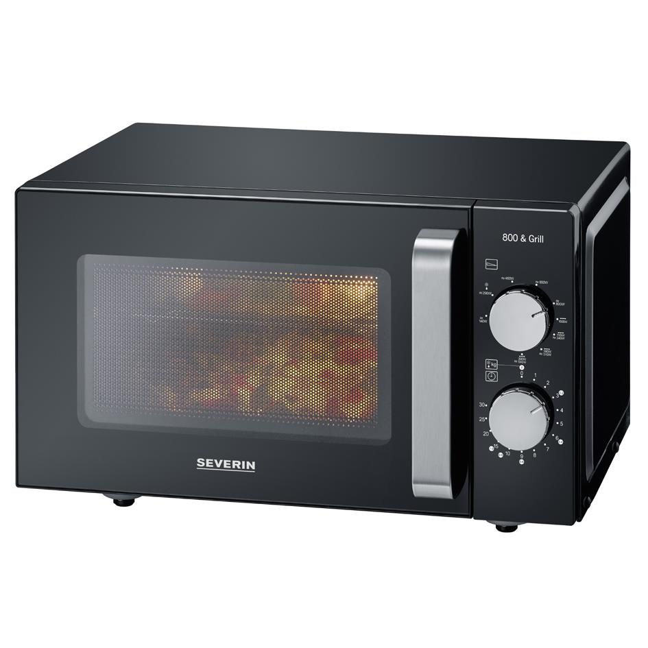 SEVERIN Micro-ondes MW 7762, fond cramique & fonction grill