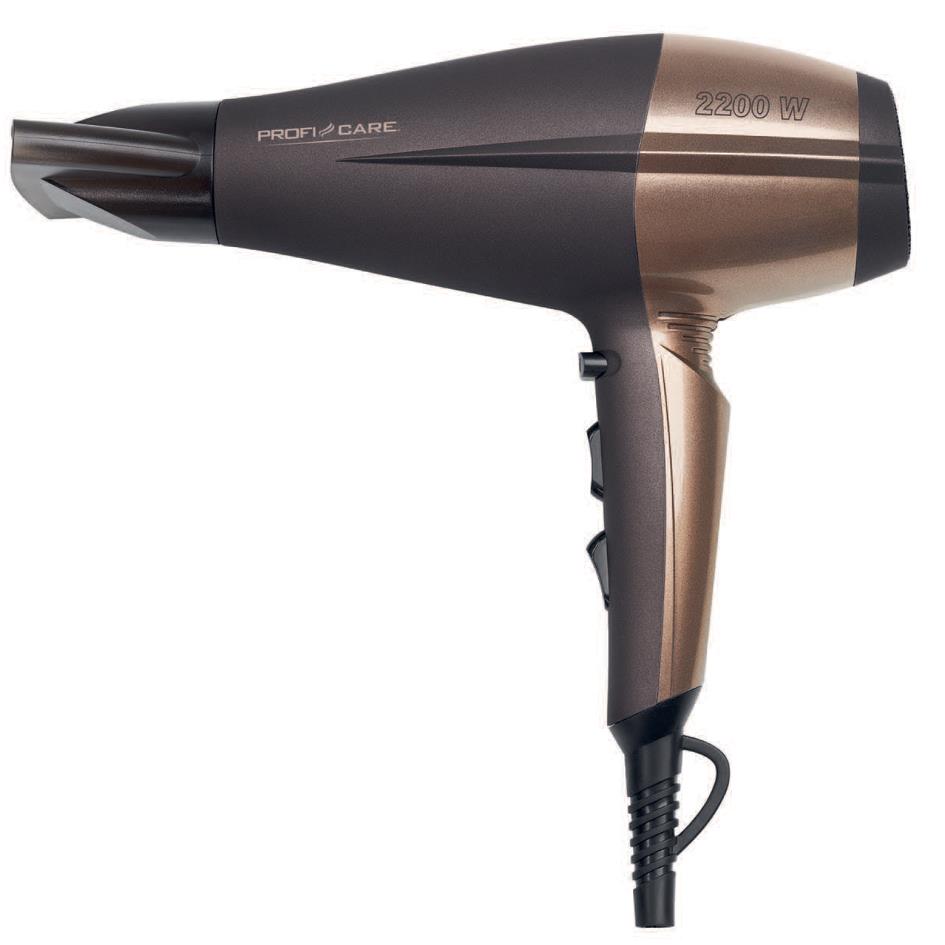 PROFI CARE Sche-cheveux PC-HT 3010, marron/bronze