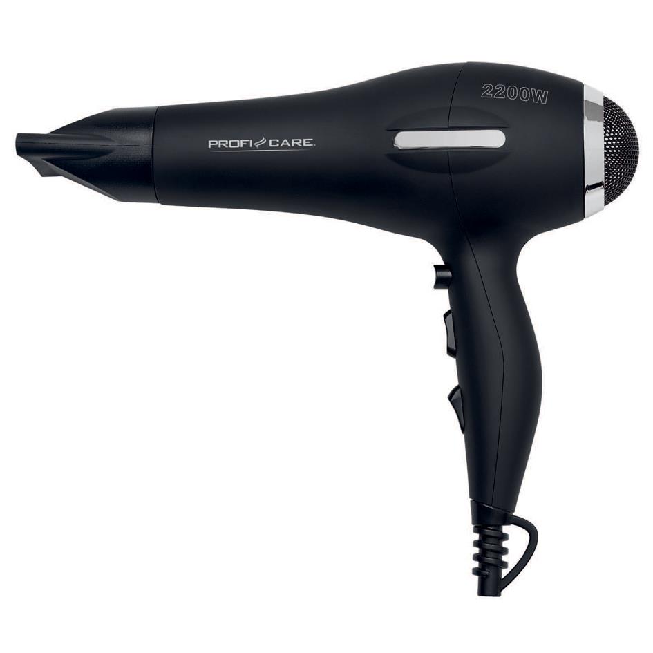 PROFI CARE Sche-cheveux PC-HTD 3017 AC, noir