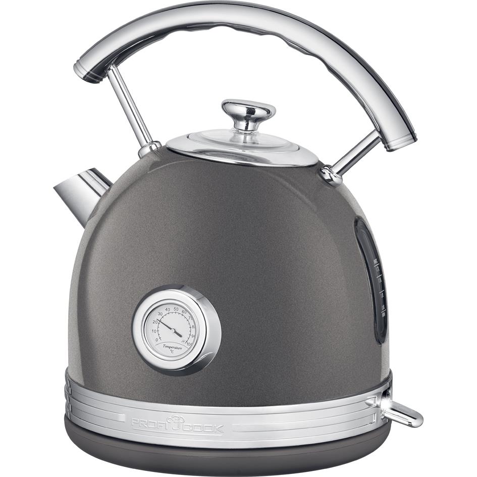 PROFI COOK Bouilloire PC-WKS 1192, anthracite/acier inox